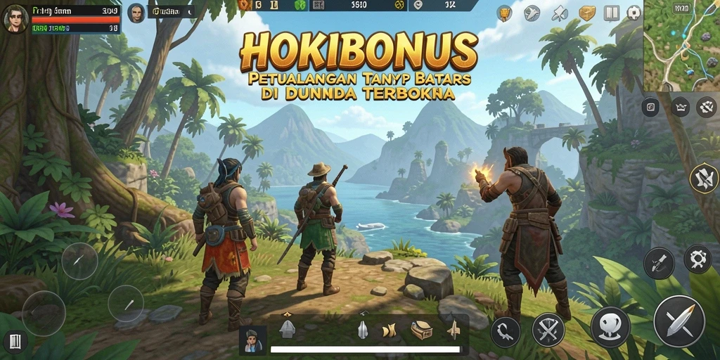 Gameplay HOKIBONUS yang menakjubkan dalam dunia terbuka.