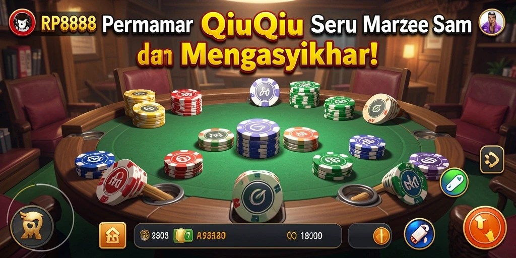 Tampilan gameplay QiuQiu yang menarik dan penuh aksi.
